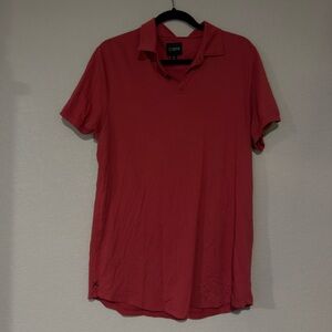 Cuts Clothing Men's Polo Shirt in Rich Red